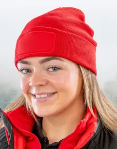 Bild på Recycled Double Knit Printers Beanie