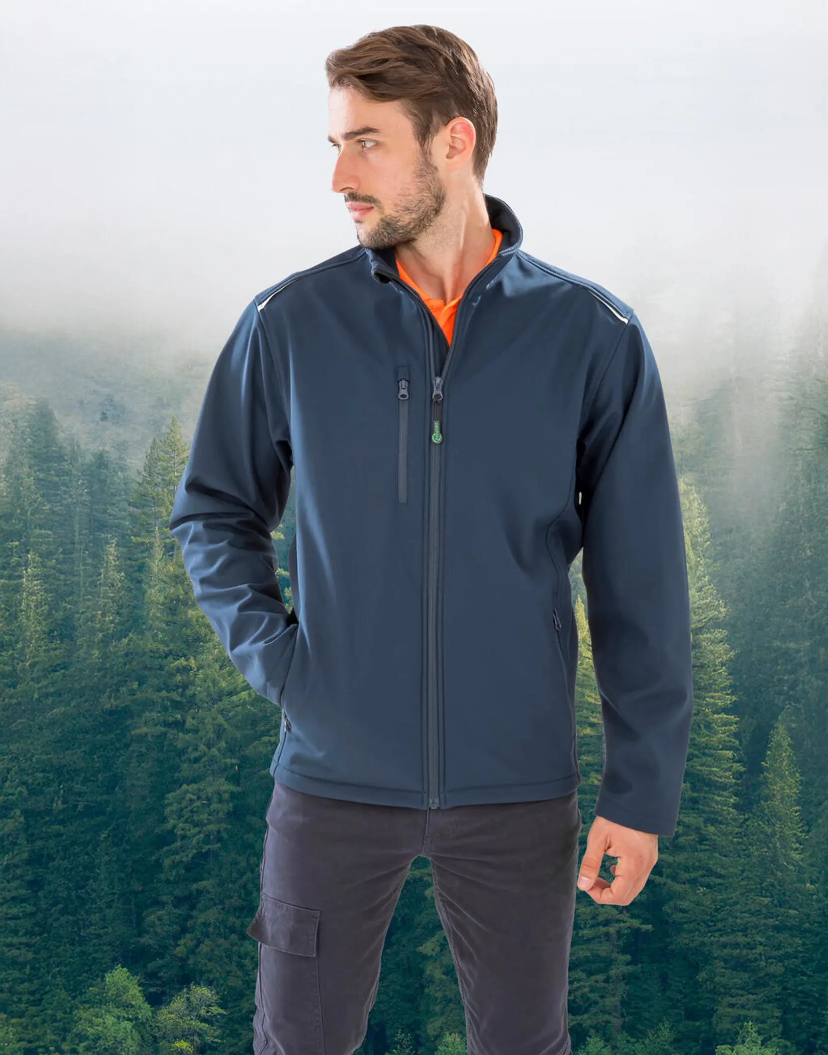 Bild på Recycled 3-Layer Printable Softshell Jacket