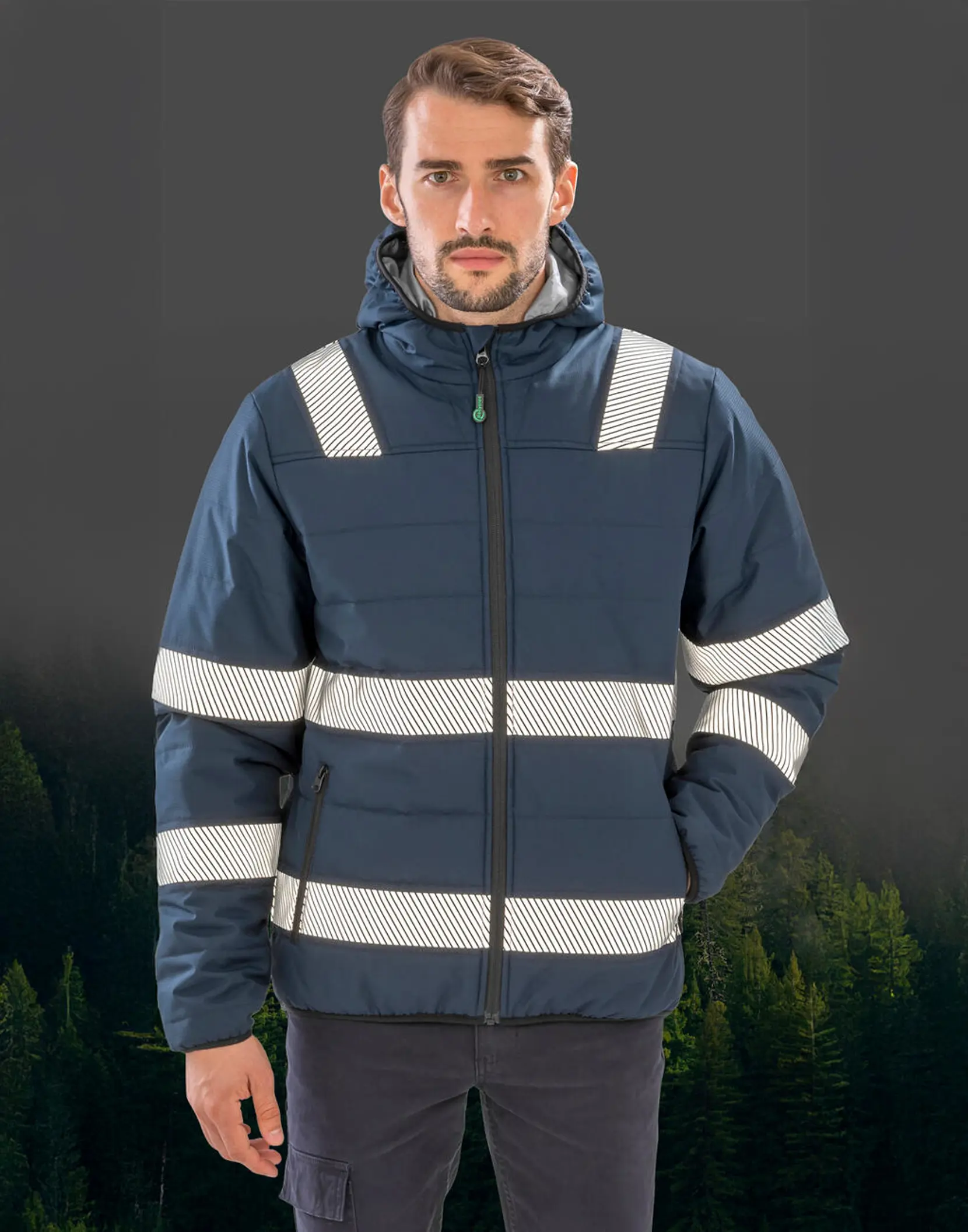 Bild på Recycled Ripstop Padded Safety Jacket