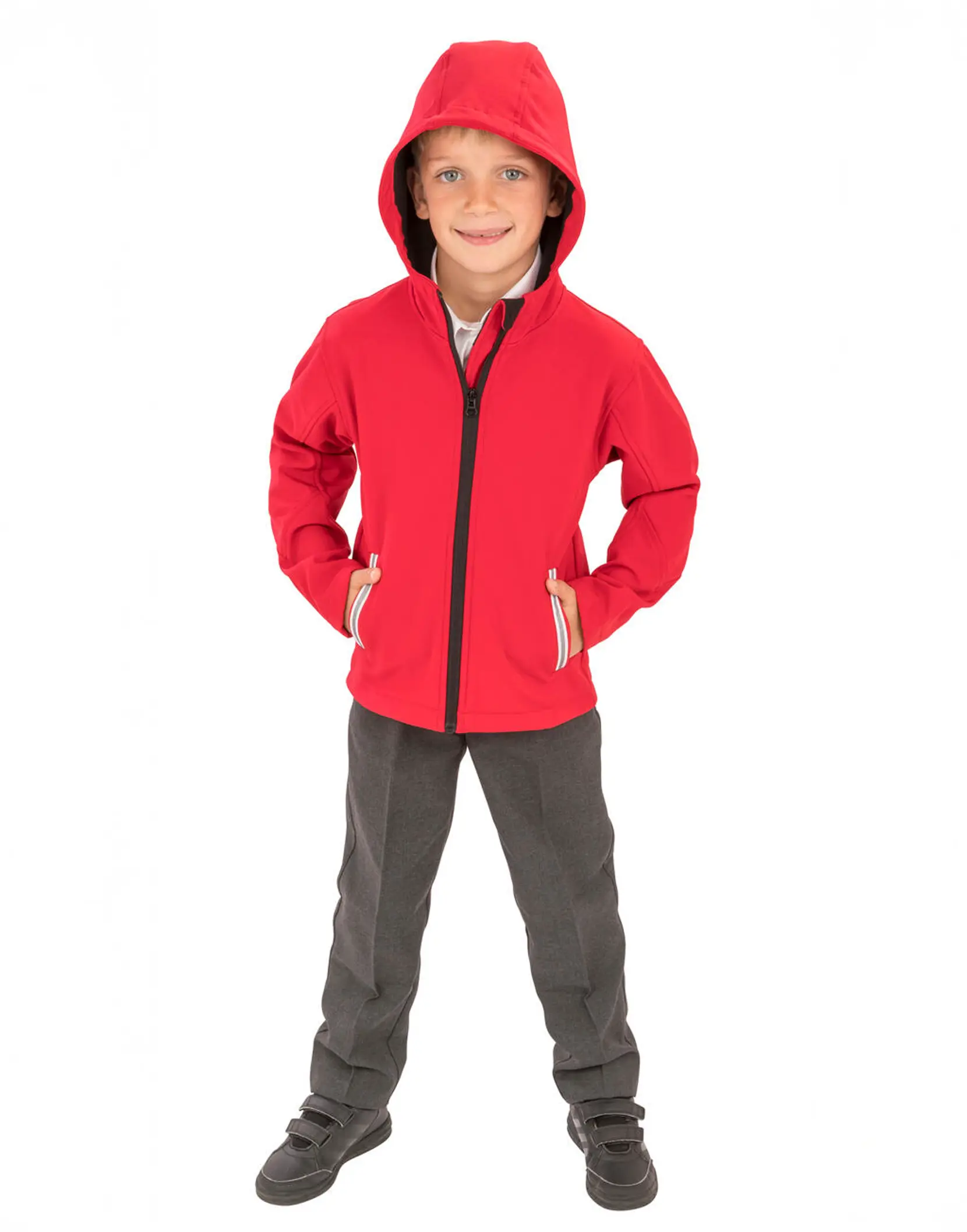 Bild på Kids TX Performance Hooded Softshell Jacket