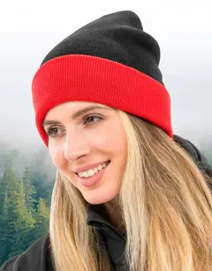 Bild på Recycled Black Compass Beanie