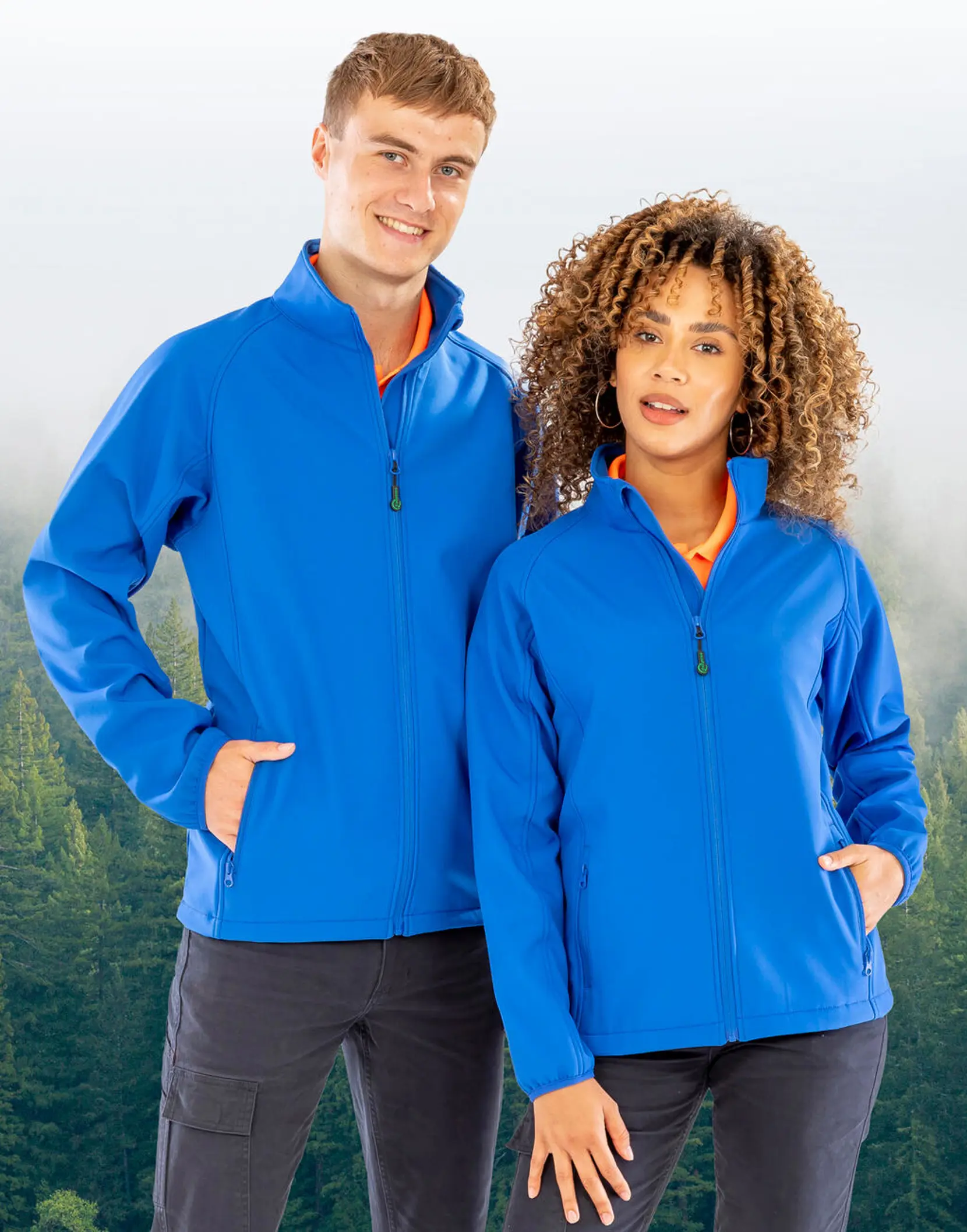 Bild på Women's Recycled 2-Layer Printable Softshell Jkt