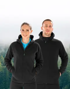 Bild på Hooded Recycled Microfleece Jacket