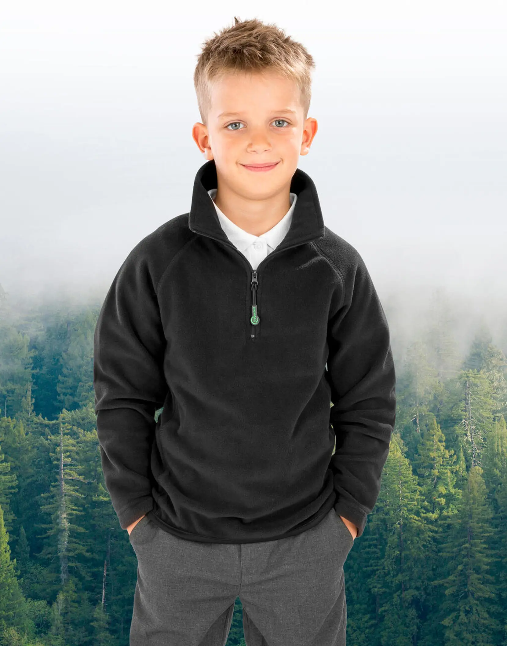 Bild på Junior Recycled Microfleece Top