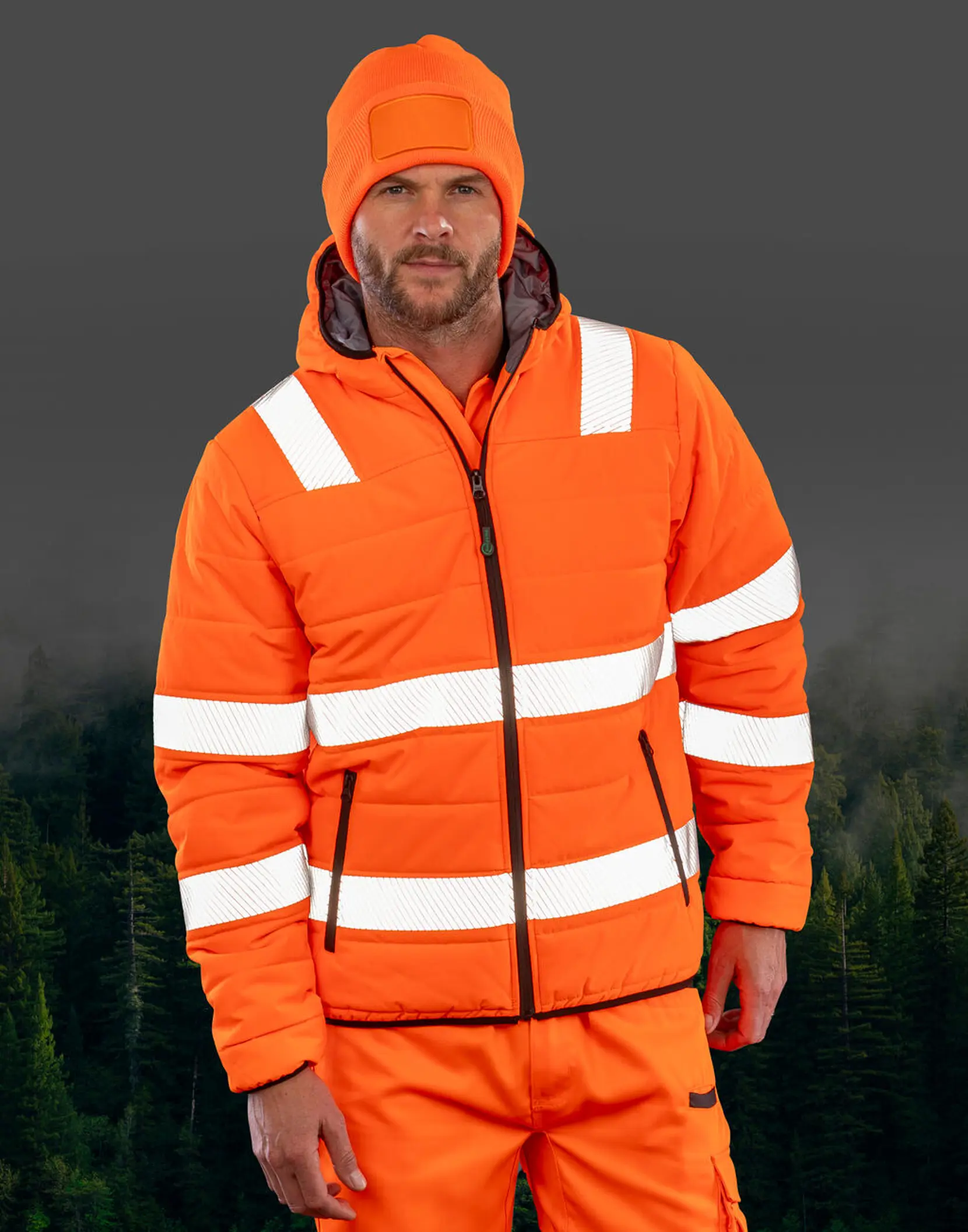 Bild på Recycled Ripstop Padded Safety Jacket