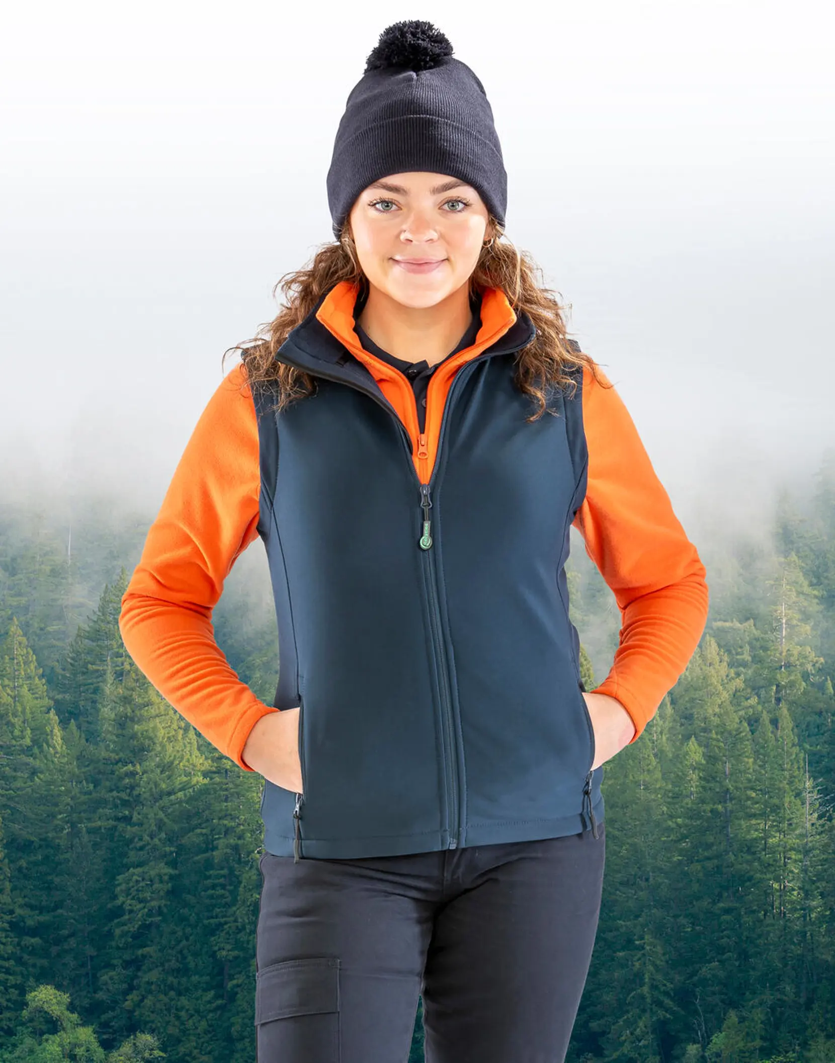 Bild på Women's Printable Softshell Bodywarmer