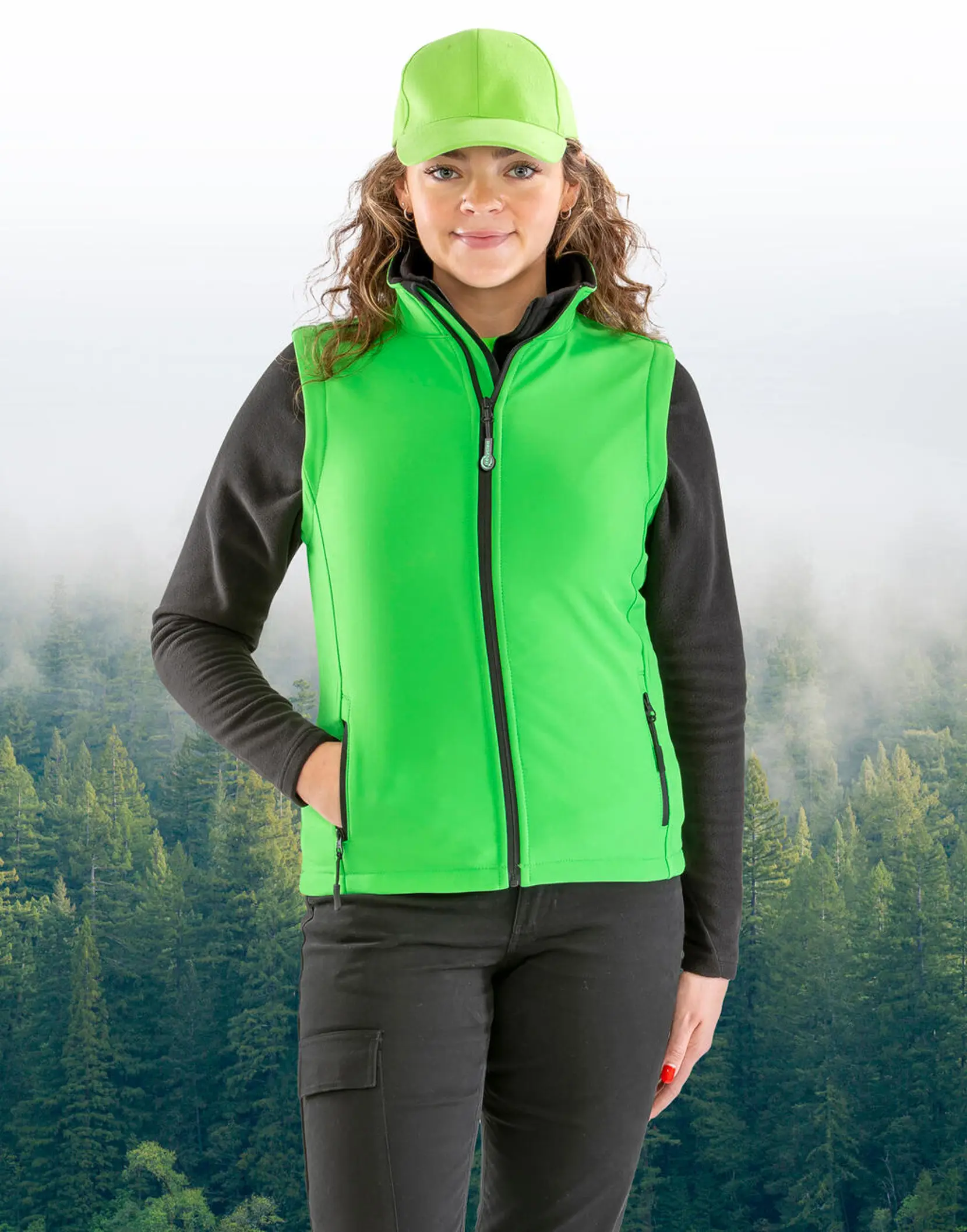 Bild på Women's Printable Softshell Bodywarmer