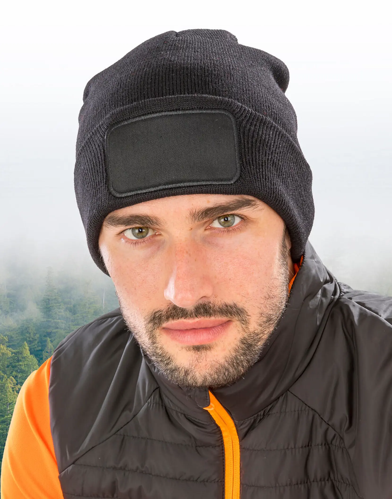 Bild på Recycled Double Knit Printers Beanie