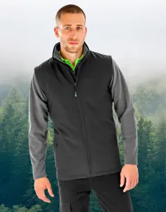 Bild på Men's Recycled 2-Layer Printable Softshell B/W