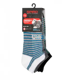 Bild på 3-Pack Mixed Stripe Sneaker Socks