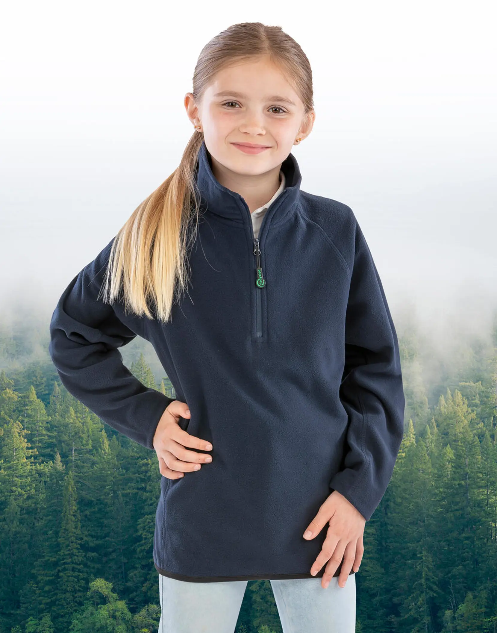 Bild på Junior Recycled Microfleece Top
