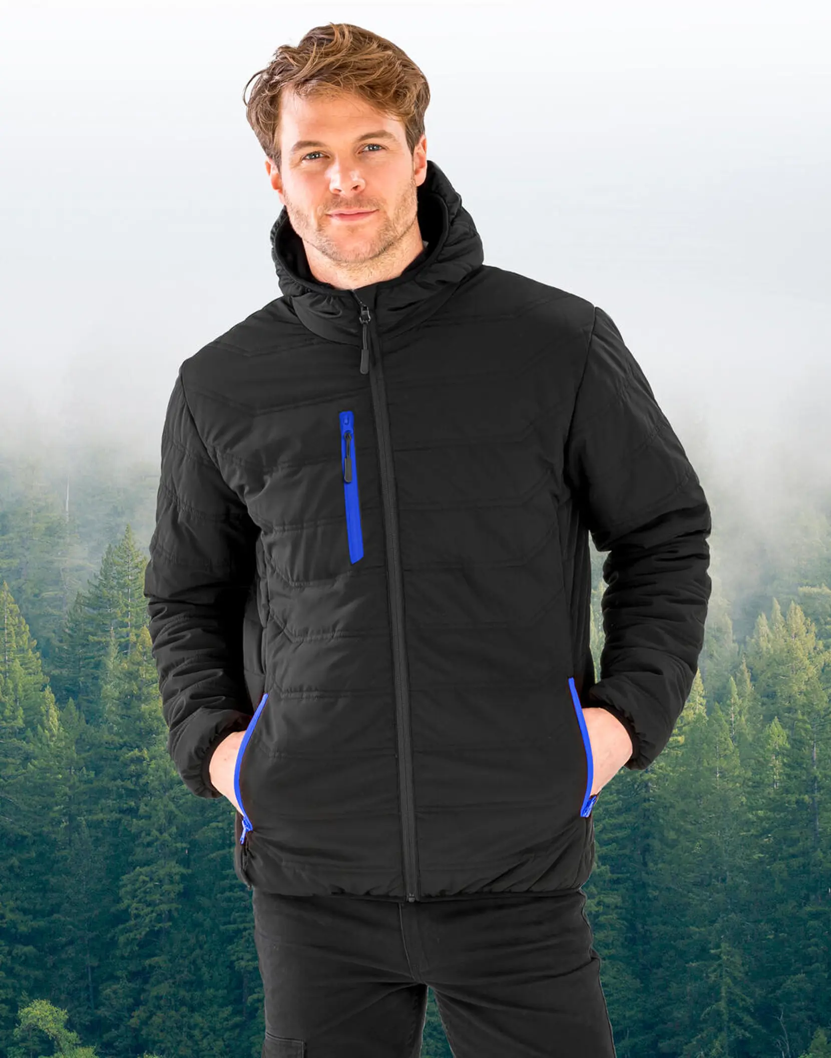 Bild på Black Compass Padded Winter Jacket