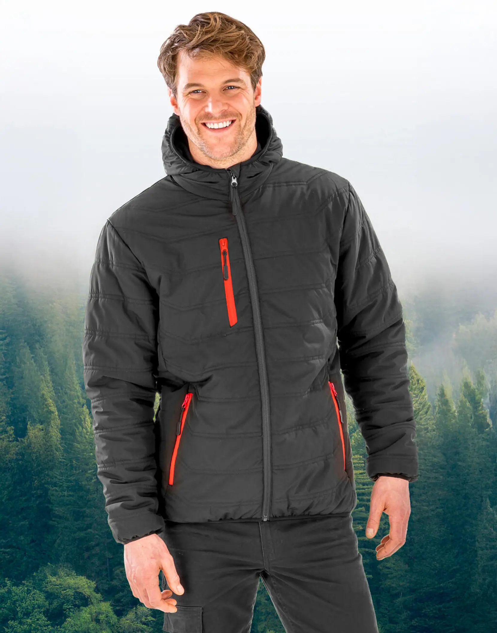 Bild på Black Compass Padded Winter Jacket