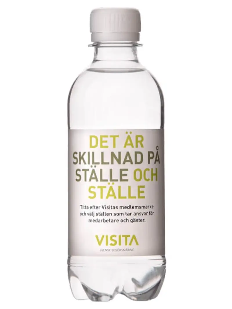 Profilvatten 330ml Stilla vatten fullfärgstryck ingår
