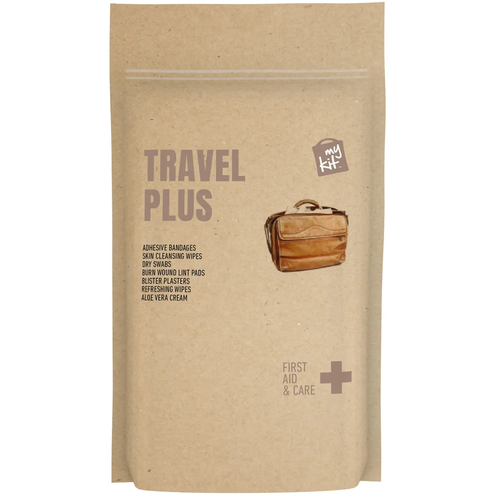 Bild på MyKit Travel Plus med papperspåse