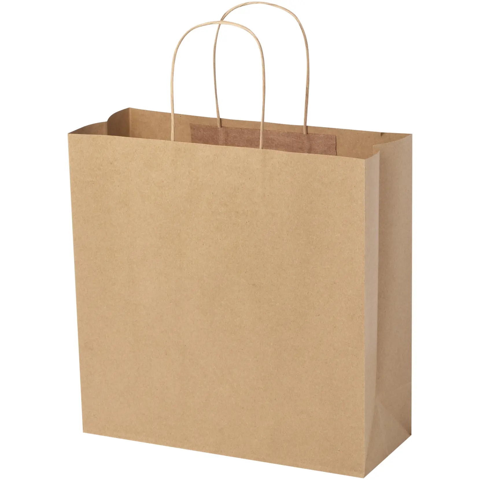 Bild på Kraftpapperspåse 120 g/m2 med tvinnade handtag – XL 