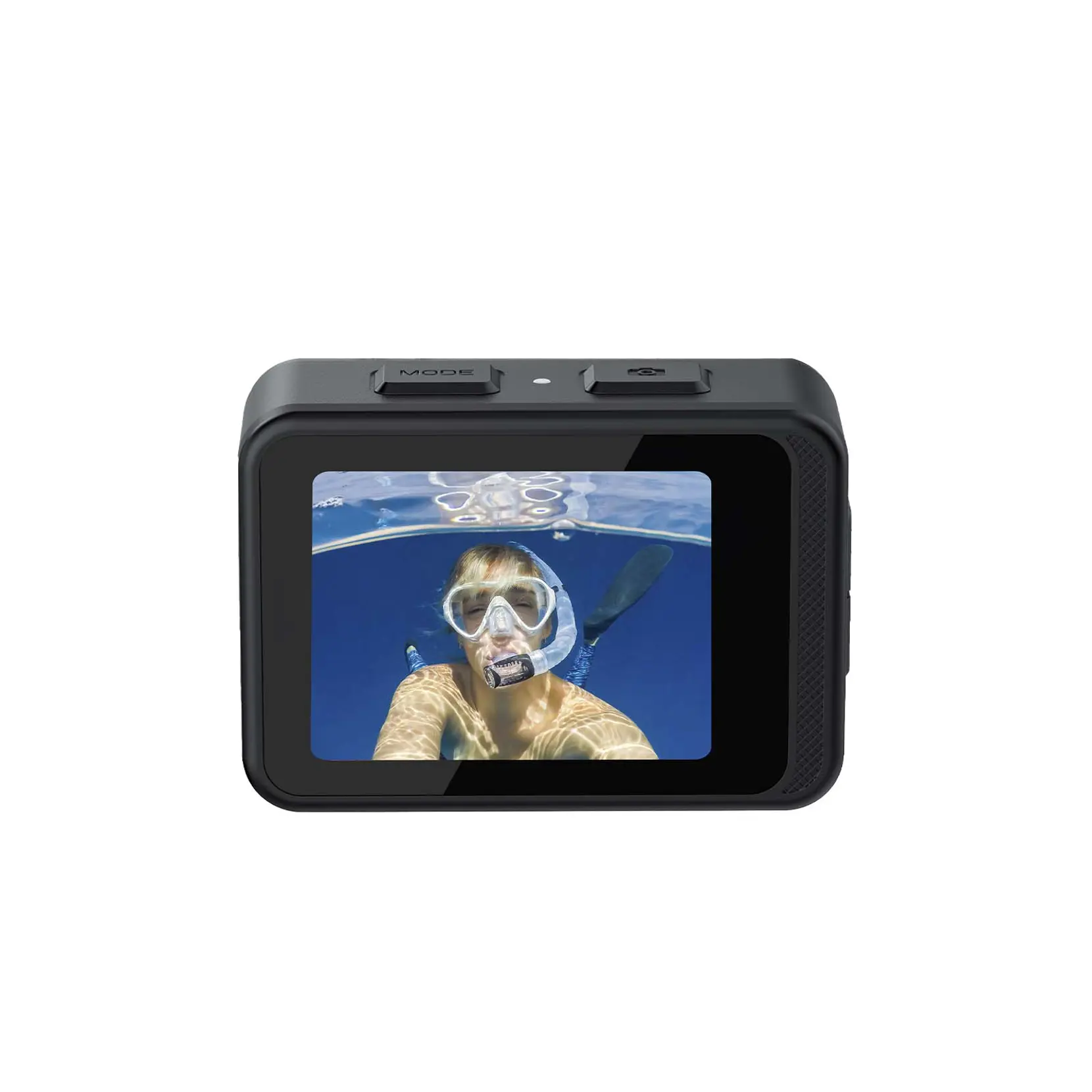 Bild på Prixton DV850 Aqua 4K-actionkamera med dubbla 4K-skärmar
