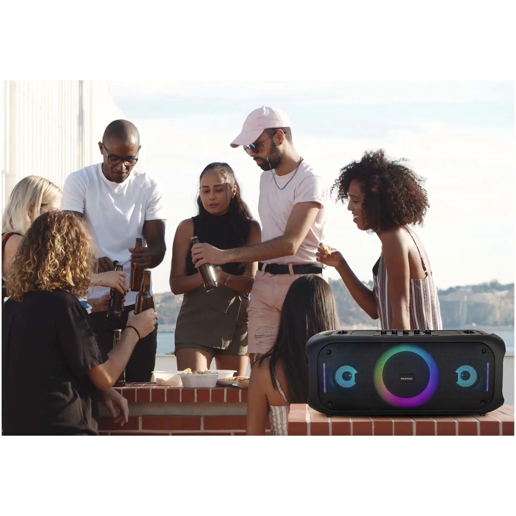Bild på Prixton Jaia Max 75 W Bluetooth®-högtalare för karaoke