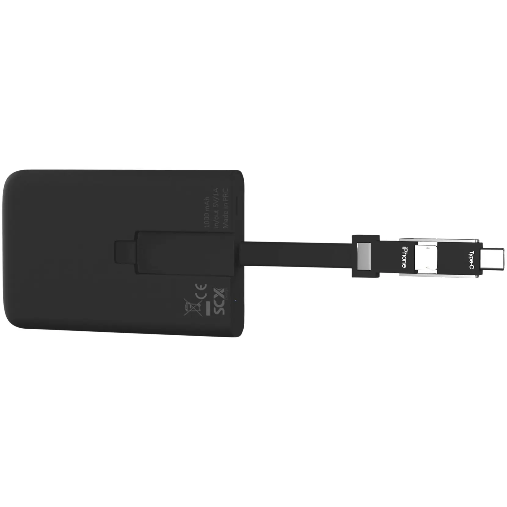 Bild på SCX.design P05 light-up 1000 mAh powerbank