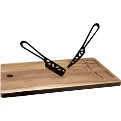 Bild på SCX.design K06 ostbräda och knivset