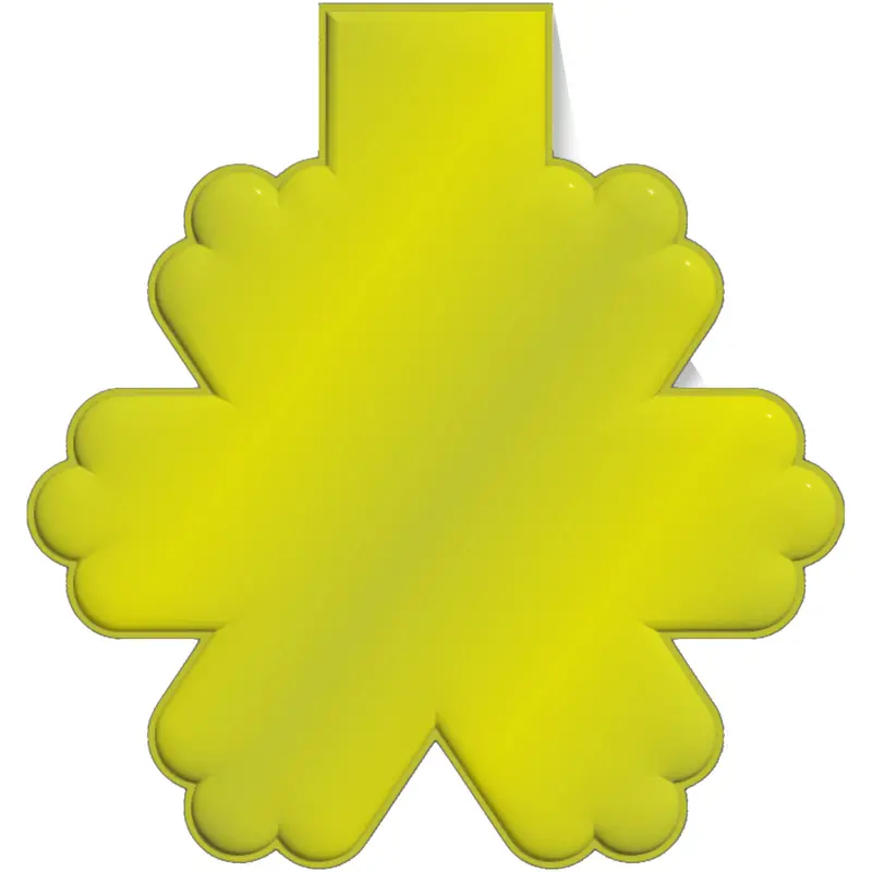 Bild på RFX™ M-10 snöflinga reflekterande TPU-magnet 