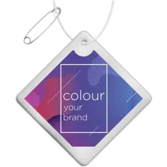 Bild på RFX™ H-09 liten diamant reflekterande PVC-hängare