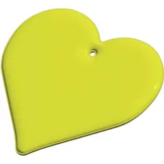 Bild på RFX™ H-16 hjärtformad lättviktshängare i reflekterande PVC