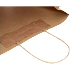 Bild på Kraftpapperspåse 120 g/m2 med tvinnade handtag – XL 