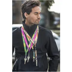 Bild på Bucks sublimerat logoband med spänne fram