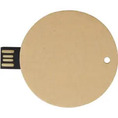 Bild på Runt USB-minne 2.0 i återvunnet papper