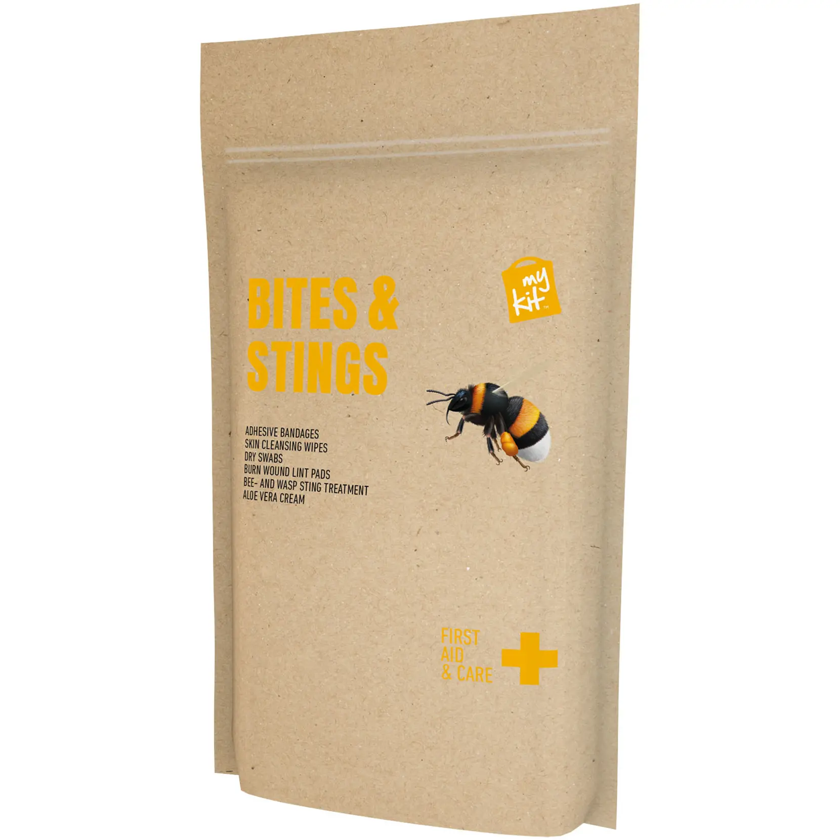 Bild på MyKit Bites & Stings med papperspåse