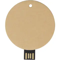 Bild på Runt USB-minne 2.0 i återvunnet papper