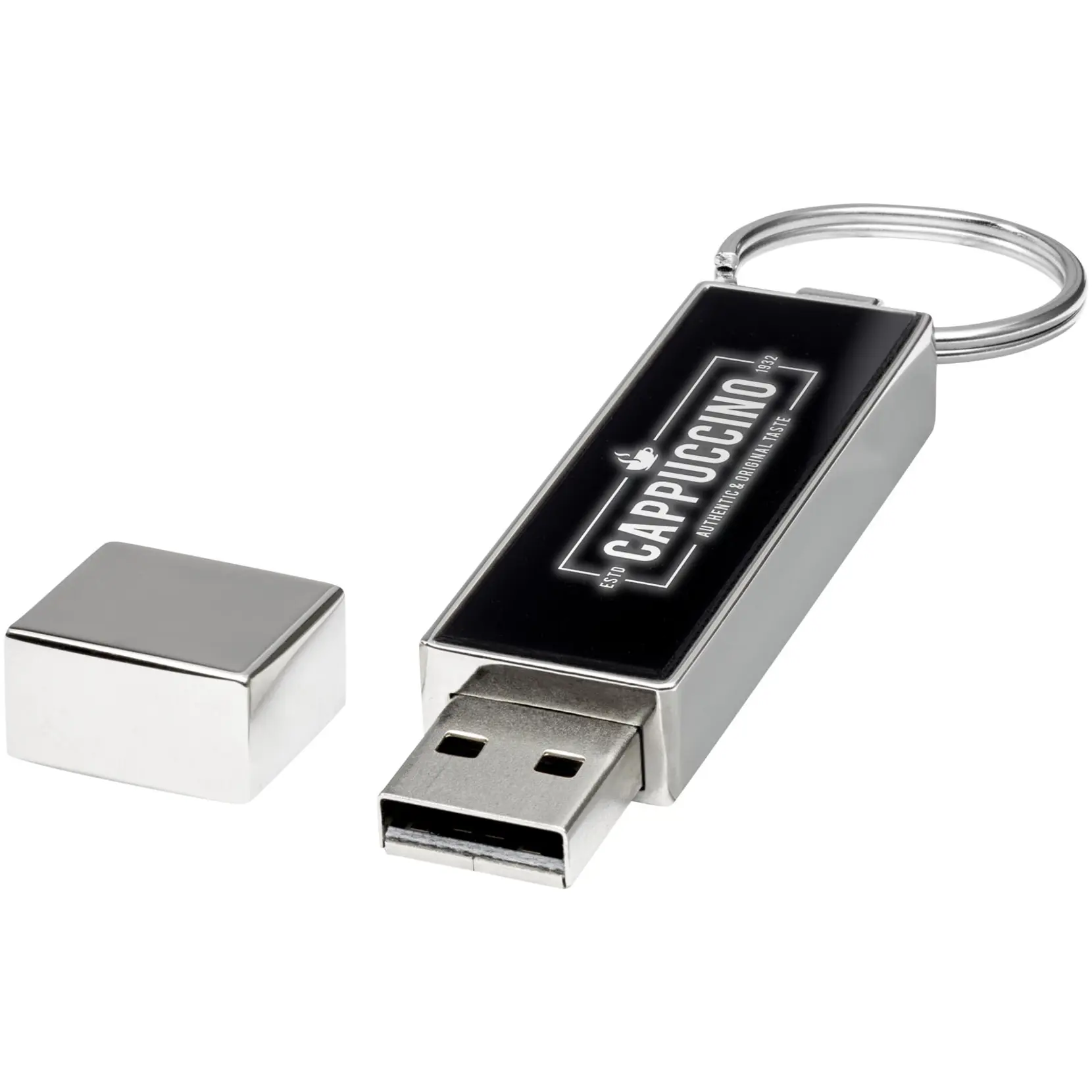 Bild på Rektangulär USB som tänds