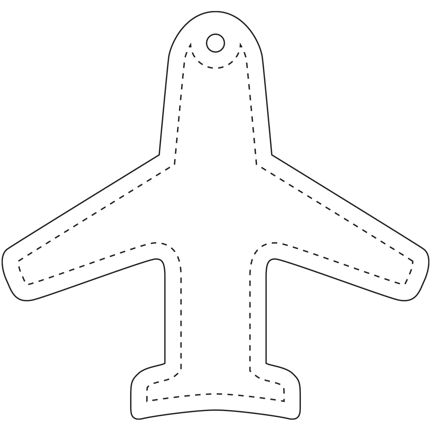 Bild på RFX™ H-09 plan reflekterande TPU-hängare