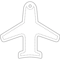 Bild på RFX™ H-09 plan reflekterande TPU-hängare