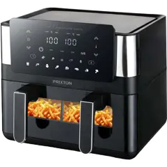 Bild på Prixton Cook Organics dubbel airfryer på 8 liter