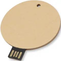 Bild på Runt USB-minne 2.0 i återvunnet papper