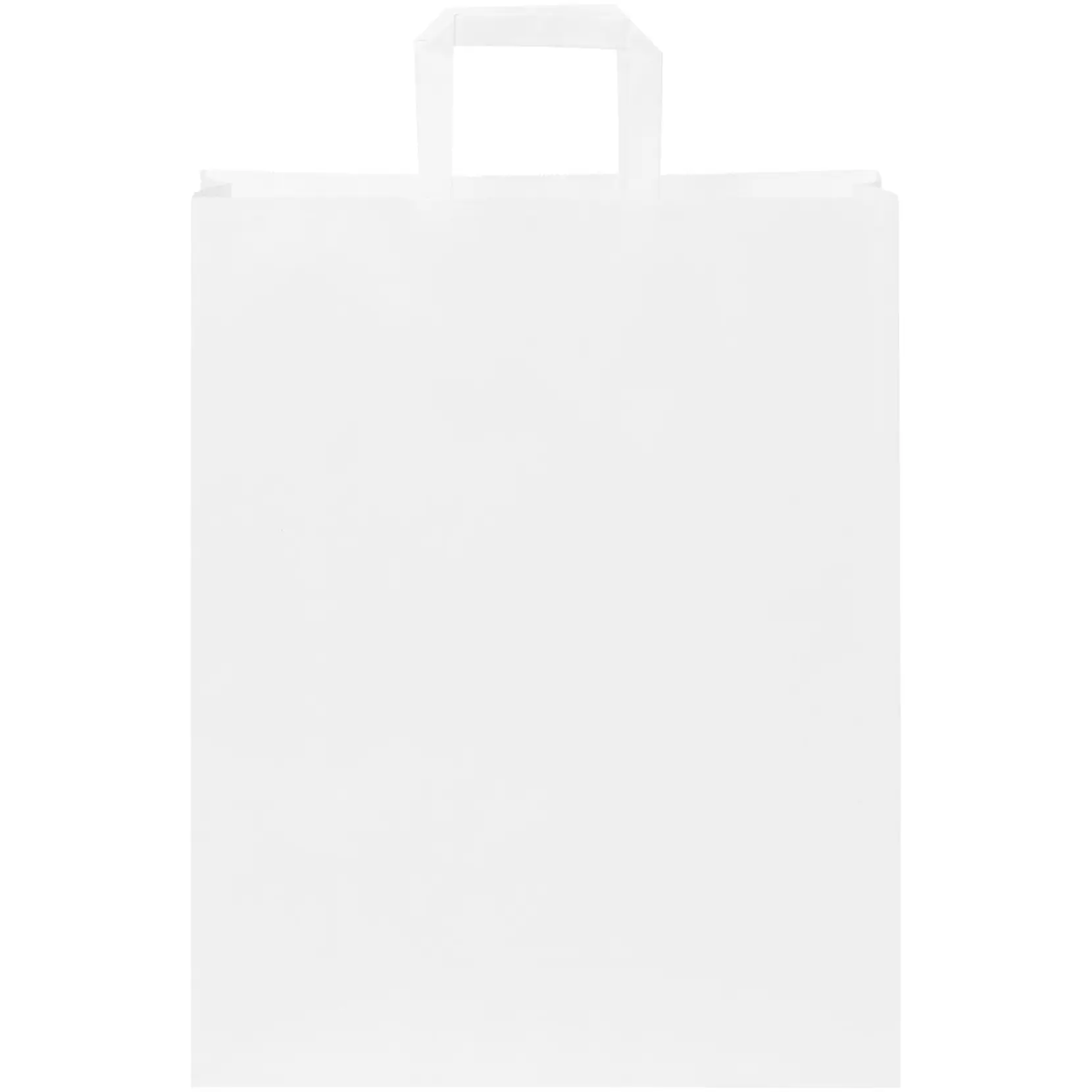Bild på Kraftpapperspåse 80-90 g/m2 med platta handtag – large