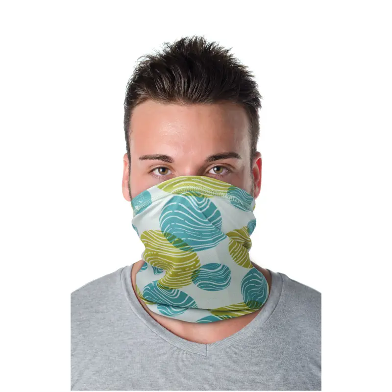 Bild på Mia sublimerad multiscarf med Coolmax® och fållar