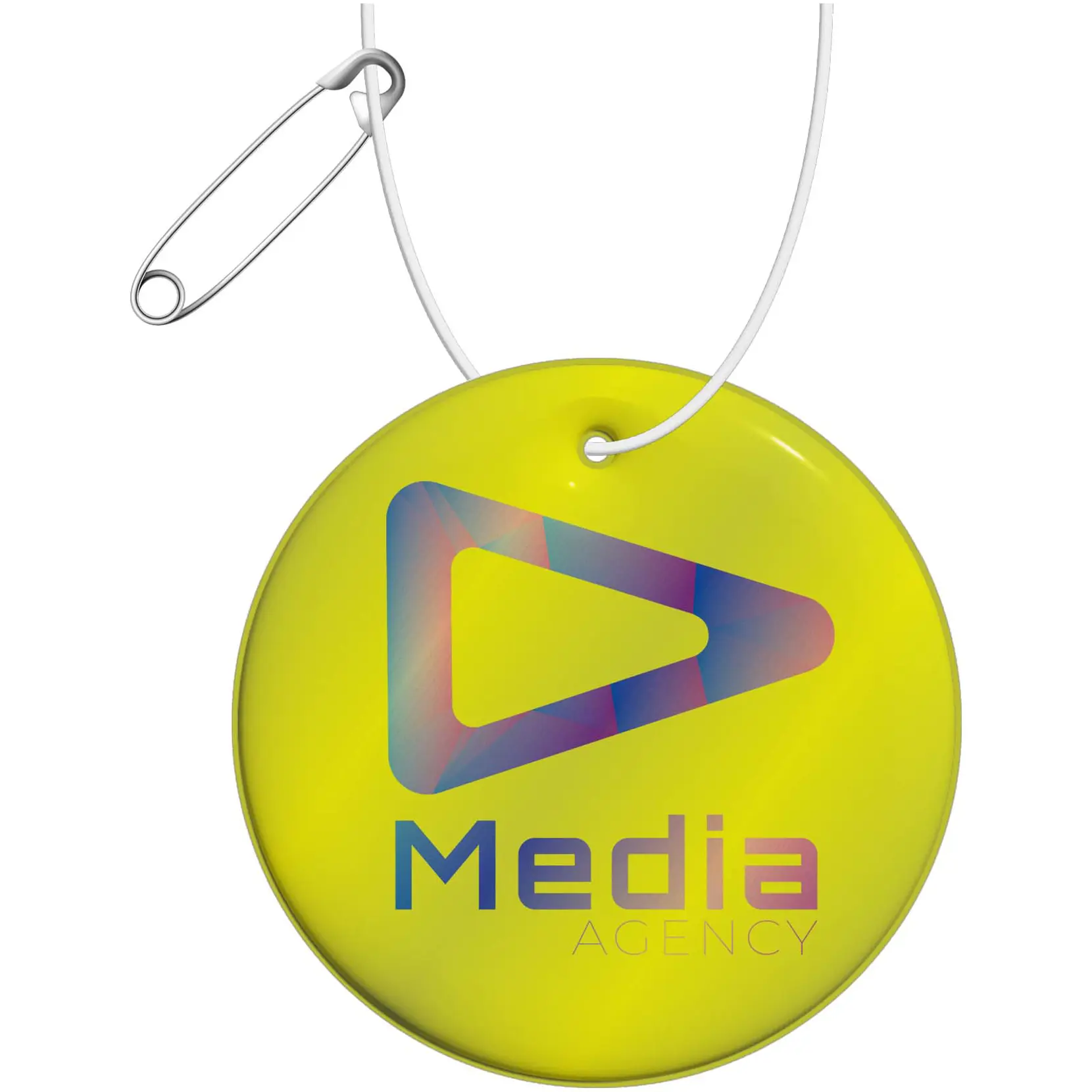 Bild på RFX™ H-16 rund lättviktshängare i reflekterande PVC, medium