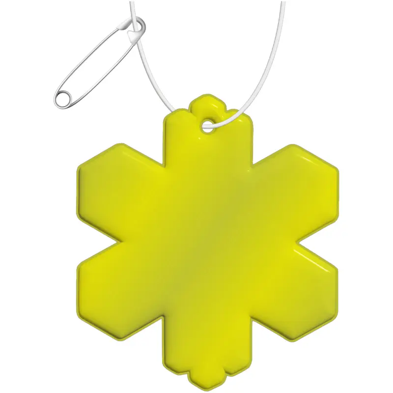Bild på RFX™ H-10 snöflinga reflekterande PVC-hängare