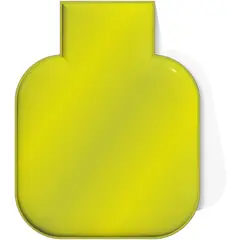 Bild på RFX™ M-10 fyrkantig reflekterande TPU-magnet