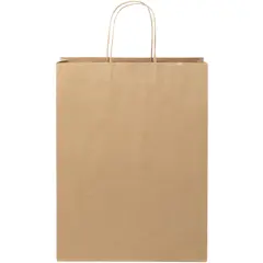 Bild på Kraftpapperspåse 120 g/m2 med tvinnade handtag – XXL