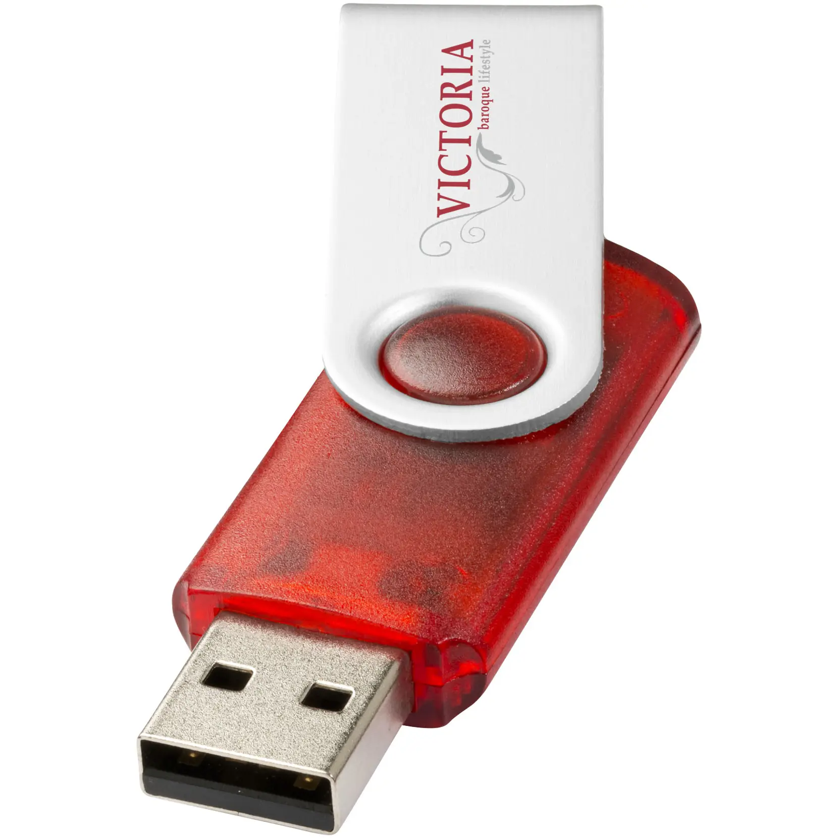 Bild på Rotate transparent USB minne