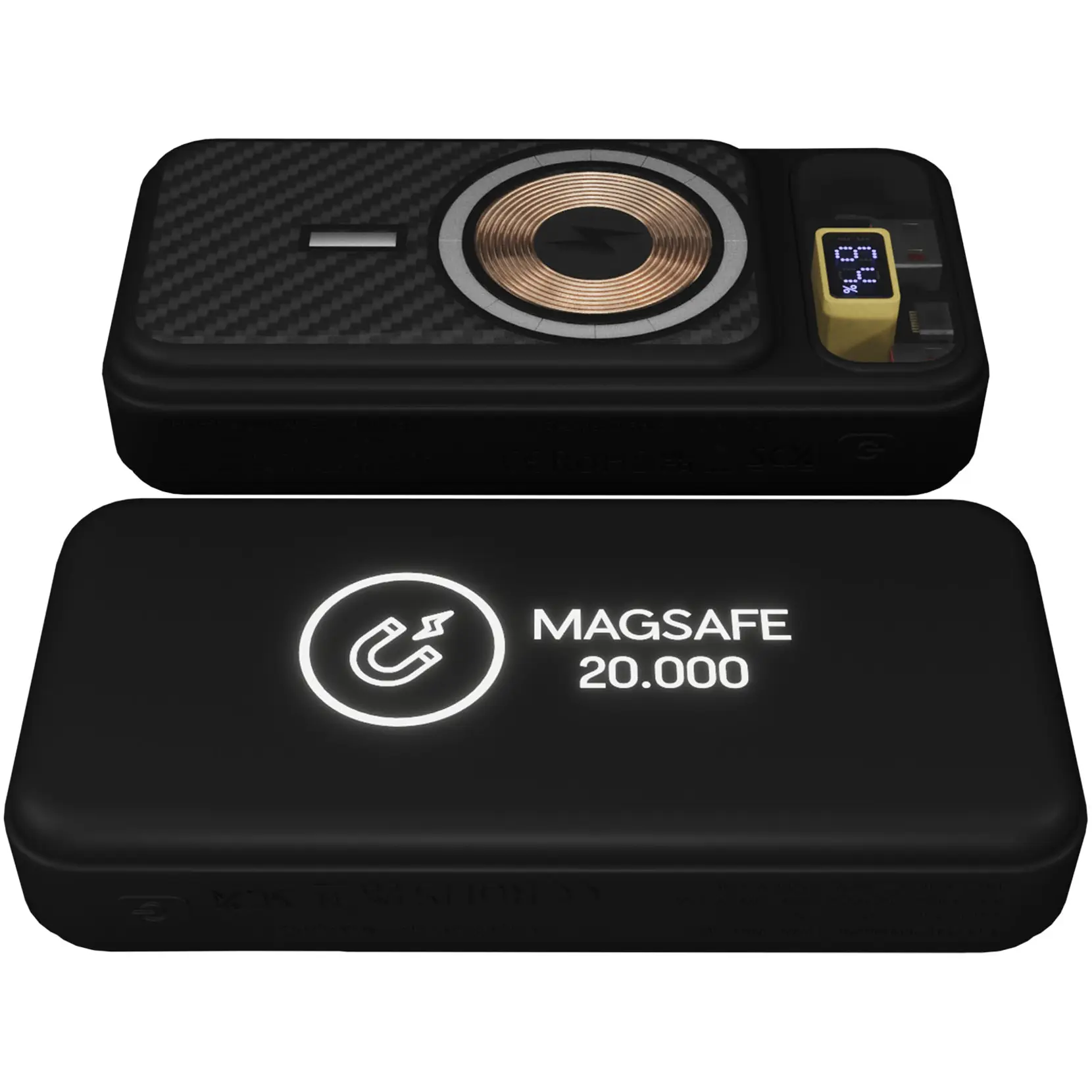 Bild på SCX.design P50 magnetisk powerbank på 20 000 mAh