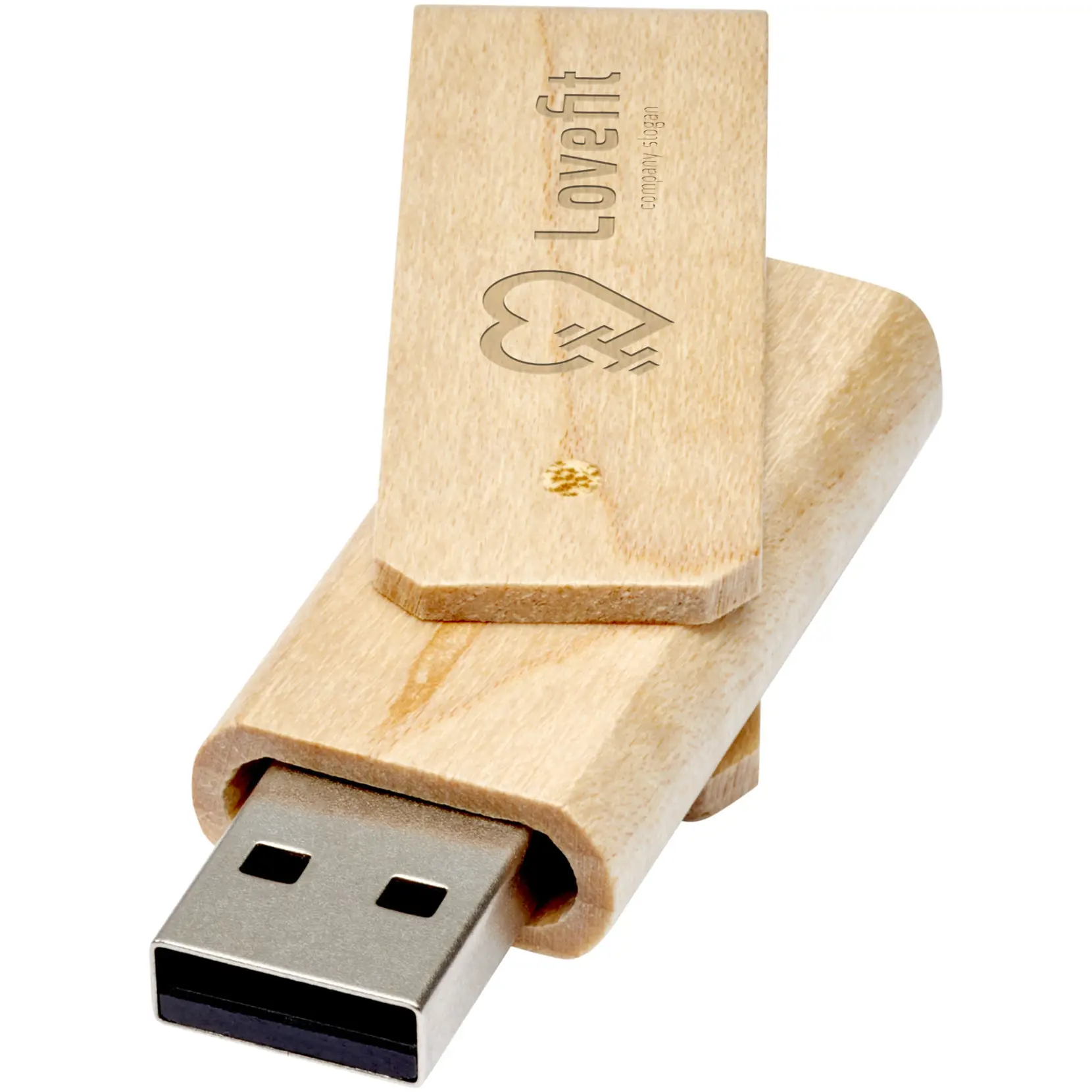 Bild på Rotate USB i trä
