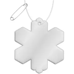 Bild på RFX™ H-10 snöflinga reflekterande TPU-hängare