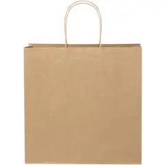 Bild på Kraftpapperspåse 120 g/m2 med tvinnade handtag – XL 