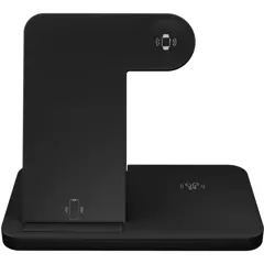 Bild på SCX.design W28 3-i-1 trådlös laddningsbas med telefonställ