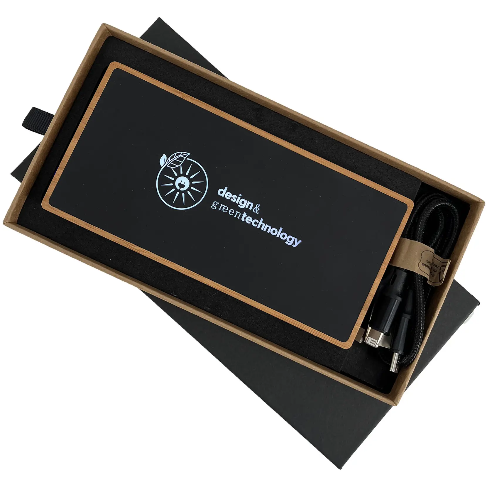 Bild på SCX.design P32 soldriven powerbank på 10 000 mAh